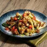 Stir-Fried Cauliflower with Dried Shrimp (Spicy)